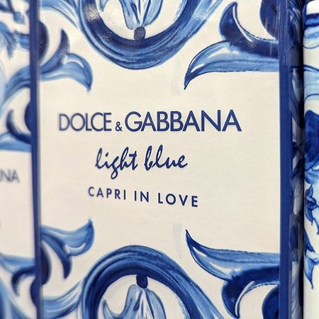 Nahaufnahme Dolce & Gabbana light blue